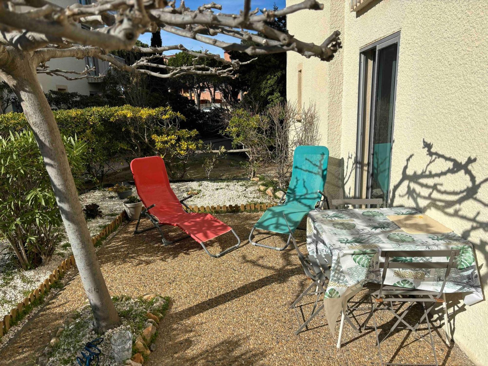 T2 Cosy Avec Jardin Barcares Village Le Barcarès Exterior foto